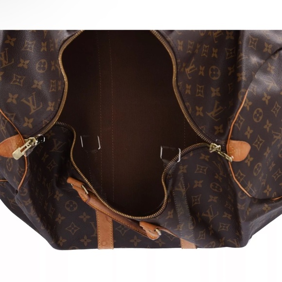 Louis Vuitton Monogram Keepall 55 Travel Boston Bag M41424 LV Duffle - Picture 10 of 12